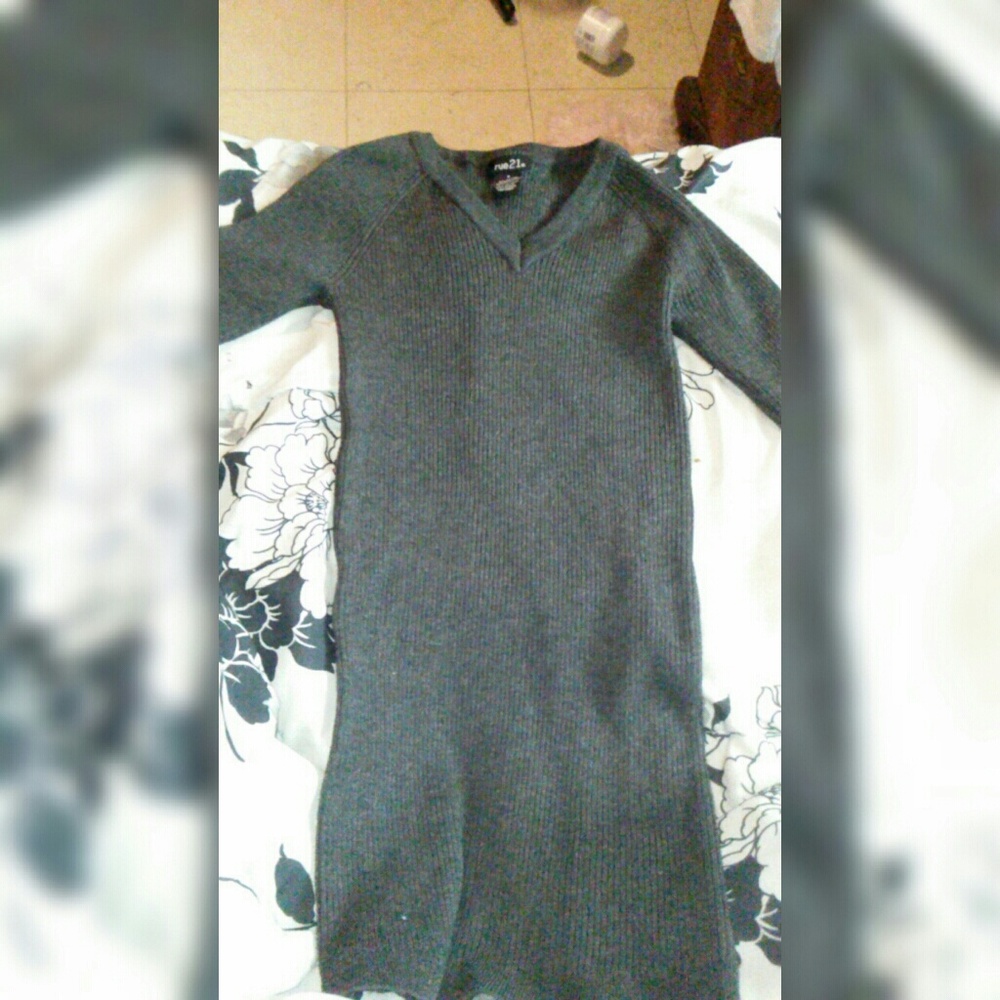 Grey rue 21 sweater